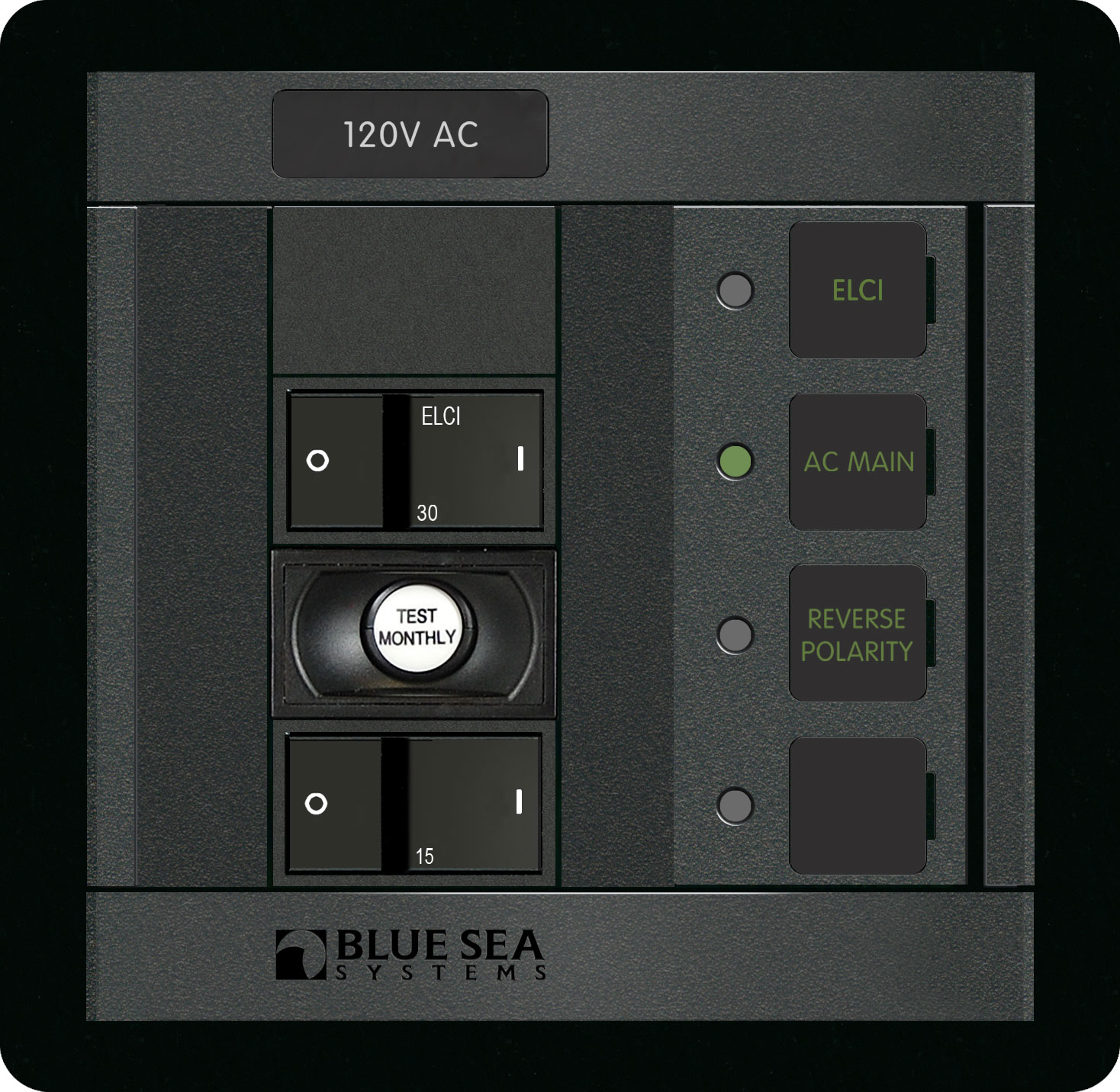 120V AC – ELCI Principale 30A Due Poli + 1 posizione