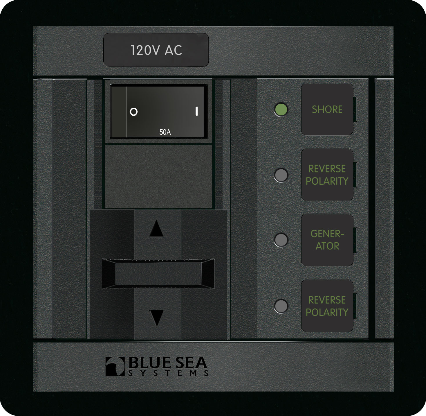 120V AC – 2 Selettori 50A