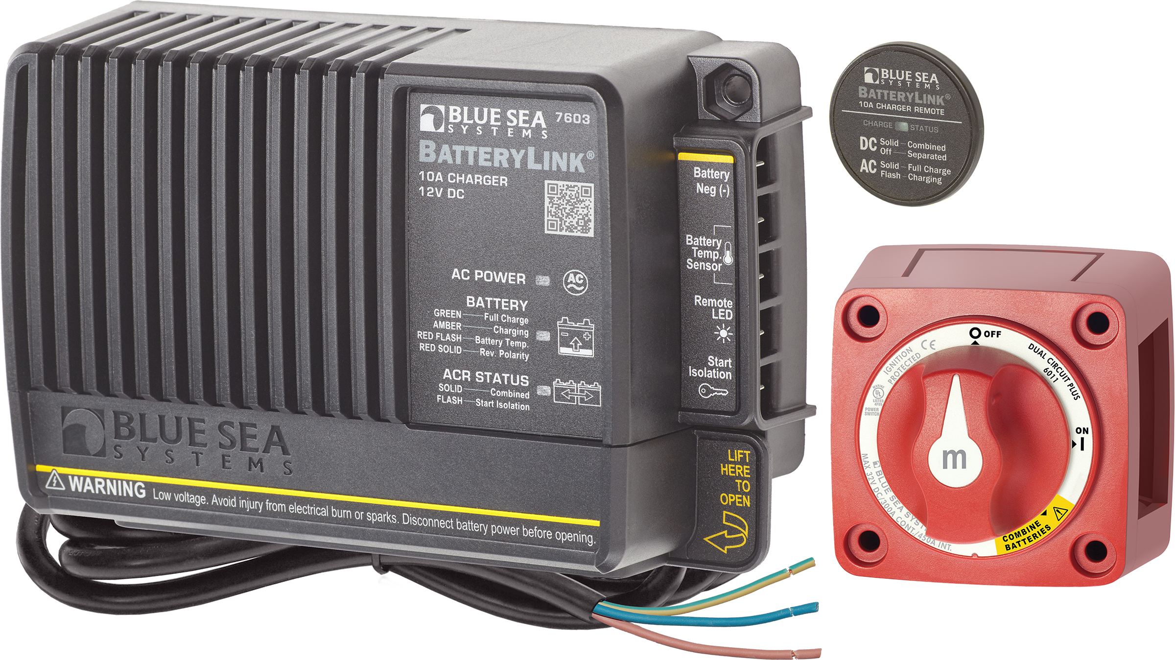 Mini Add-A-Battery Plus Kit – 65A – Bare Wire (European)