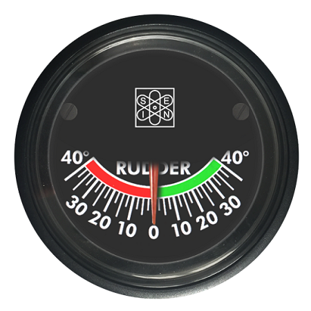 Rudder angle gauges rudder ±40°