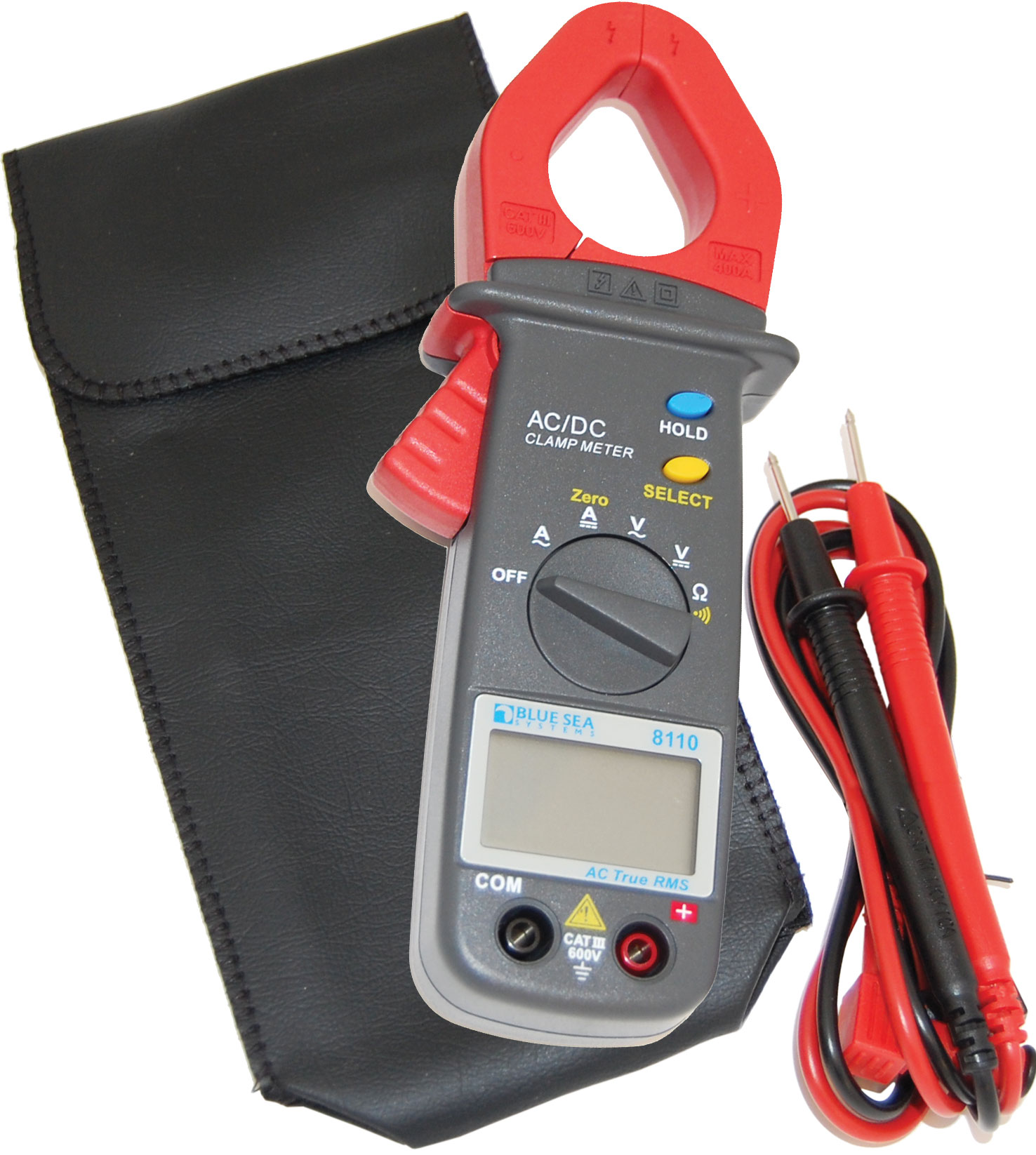 BLUE SEA SYSTEMS Mini Clamp Multimeter – AC/DC
