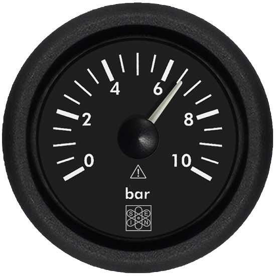 Manometro 0-10 Bar ingresso CAN Bus e VDO