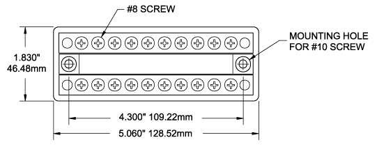 DualBus 100A BusBar – 10 Circuit