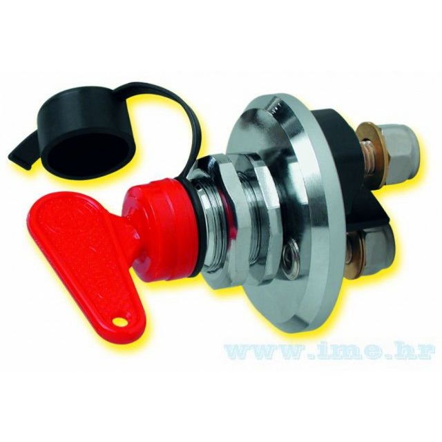 Staccabatteria chiavetta rossa estraibile piedistallo in ottone 140A