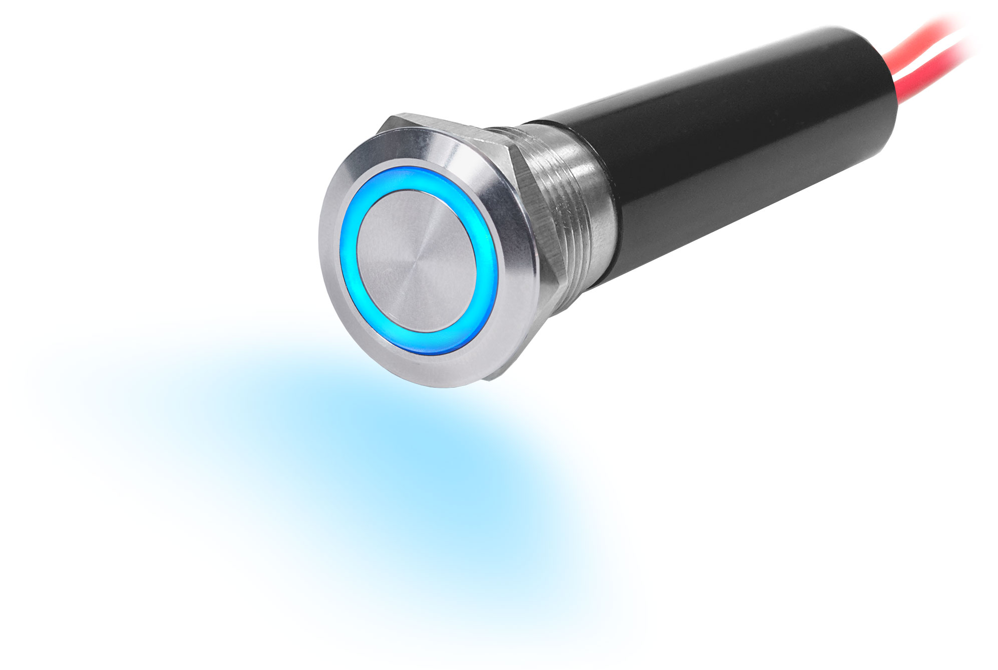20A LED tipkalo OFF-ON Plavo