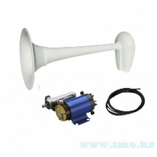 Marco white air horn with compressor