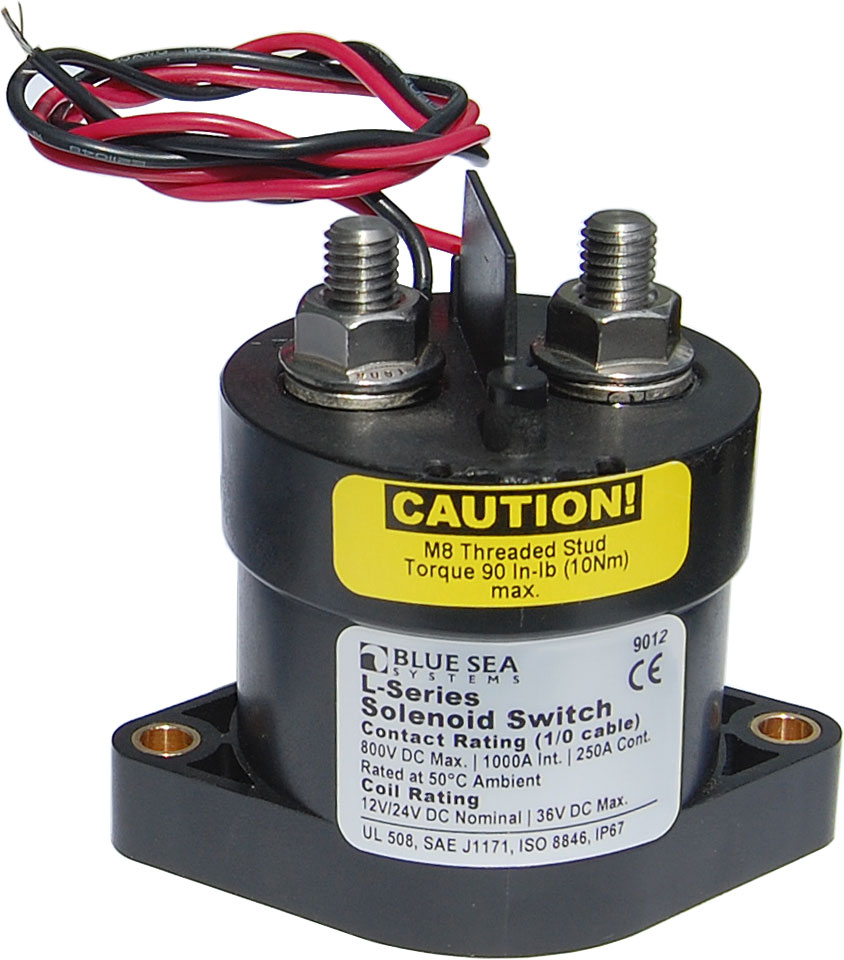 L Solenoid - 12/24V 250A