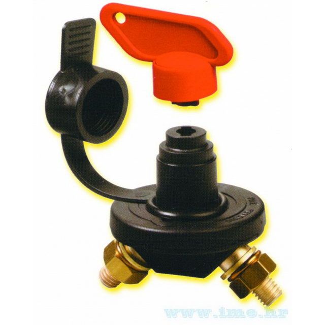 Staccabatteria chiavetta rossa estraibile IP54 – 150A