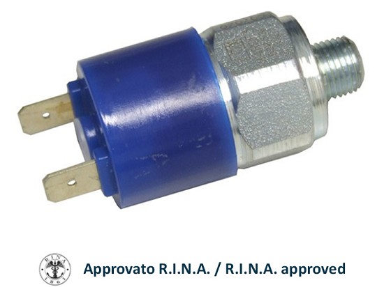 Pressostati poli isolati con soglia allarme regolabile