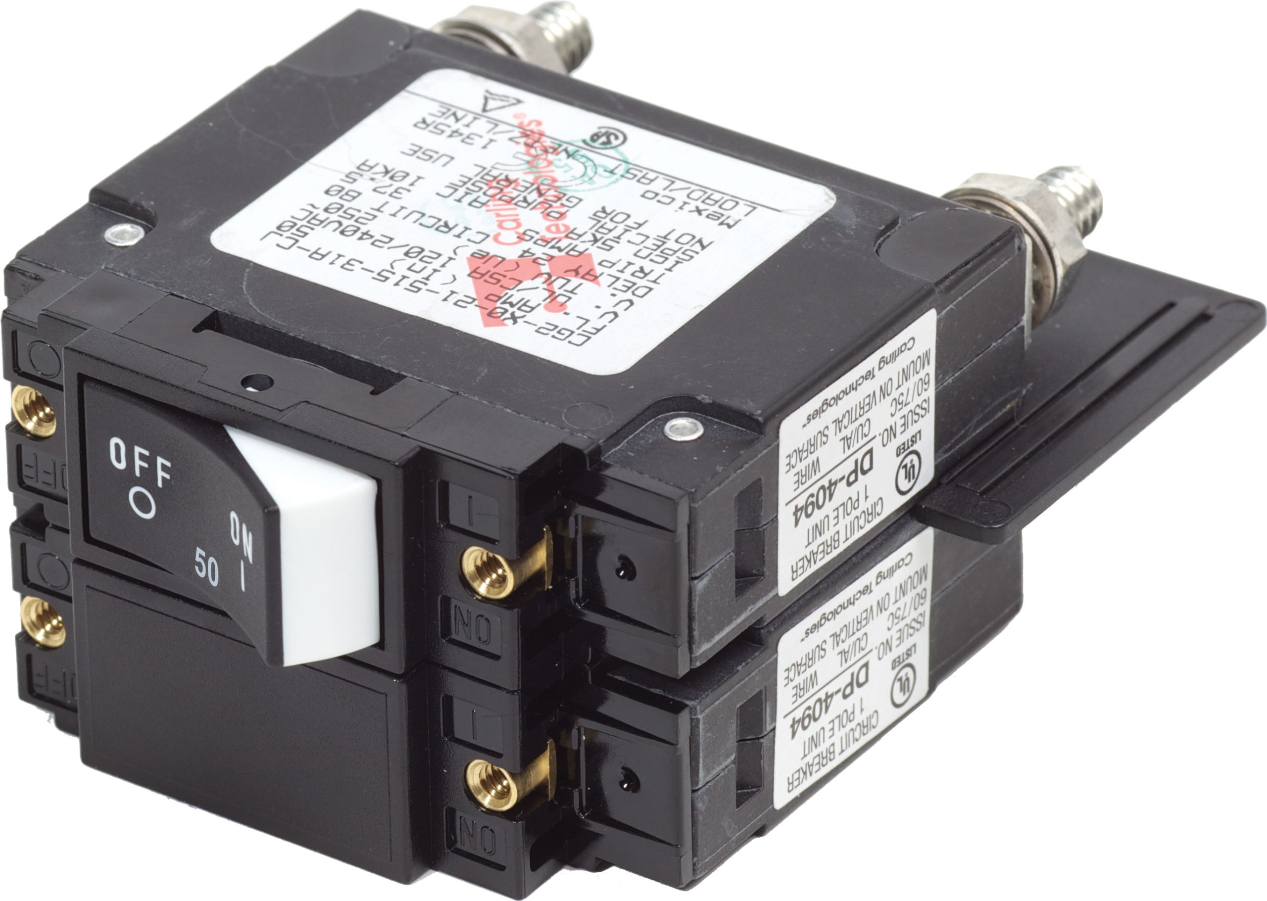 C serie interr.UL-489 (alzato) 2-3 poli / 30-100A