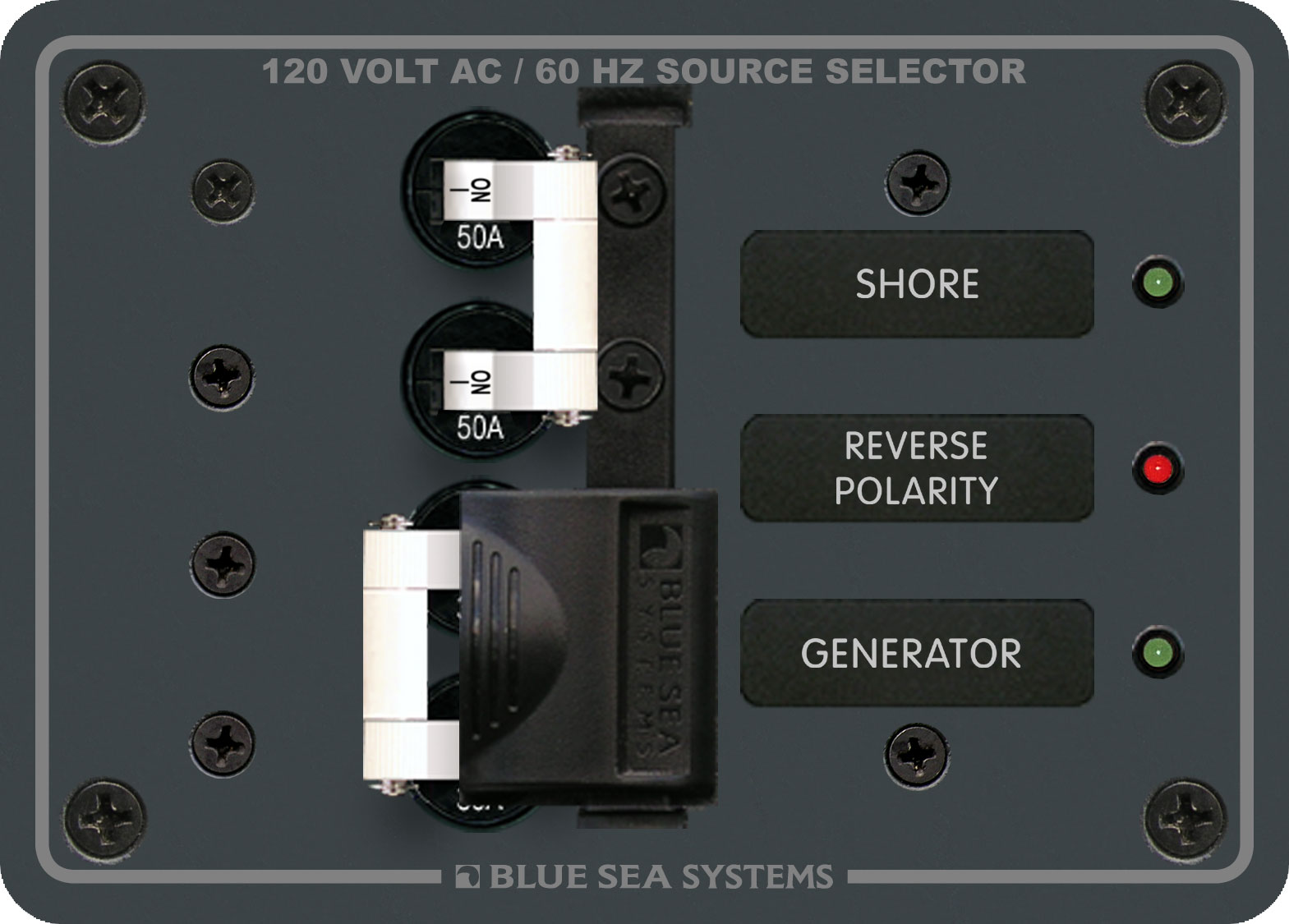 120V AC Toggle Source Selector – 50A