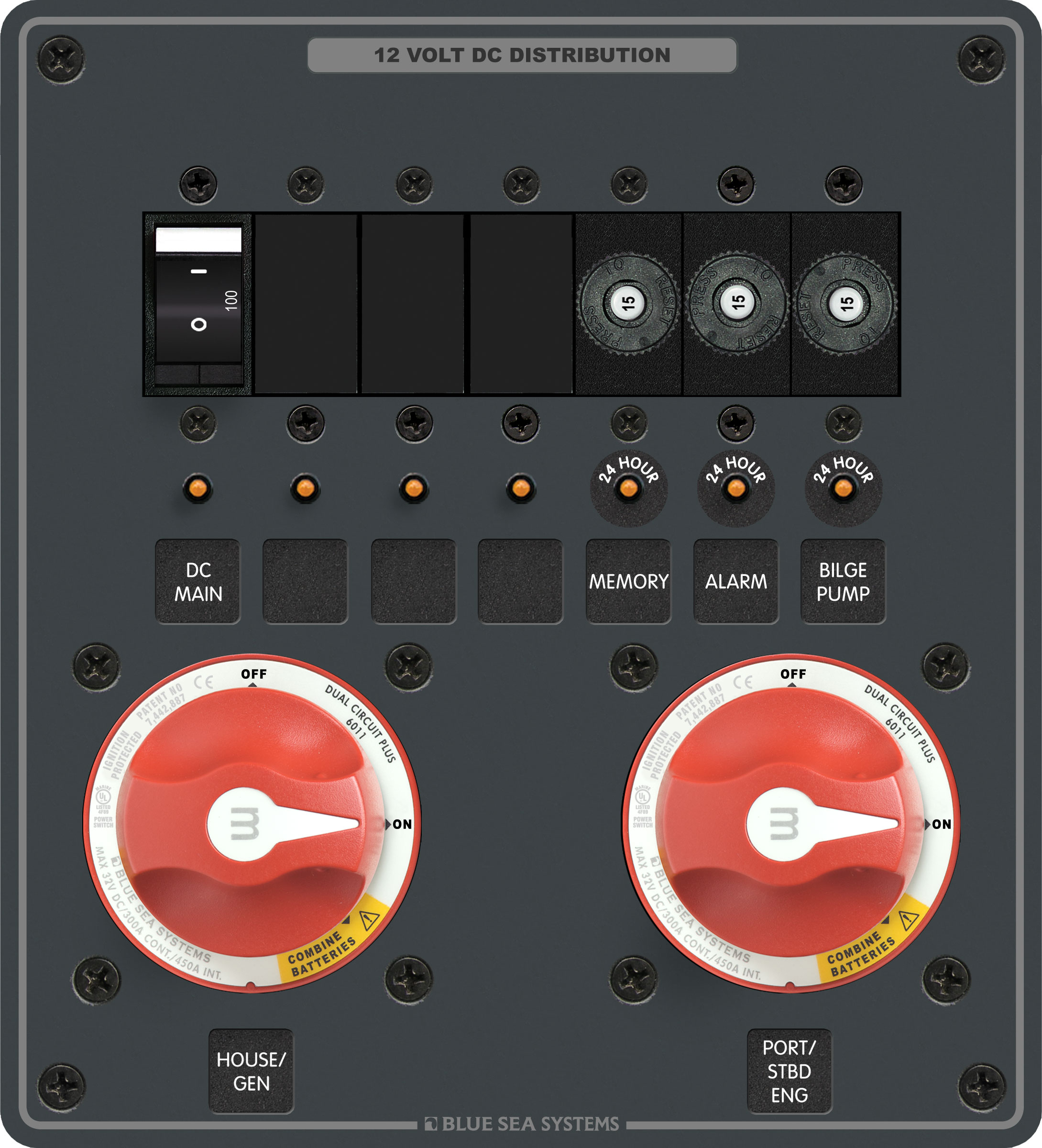 Baterijski panel, m-serija – 3 baterije